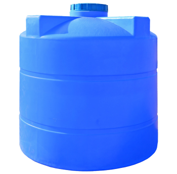 Бочка 3500 л вертикальная ПБ голубая