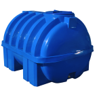 Ємність для перевезення води та рідких добрив 2000 л посилена ребром двошарова