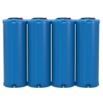 Ємність-модуль 4000 л вузька вертикальна блакитна Ємність-модуль 4000 л вузька вертикальна блакитна