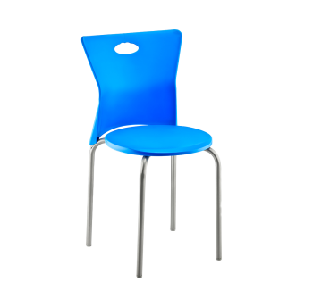 Стілець Irak Plastik Vega блакитний