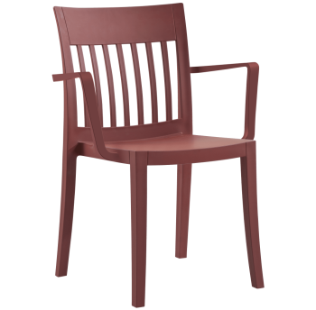 Кресло Papatya Eden-K матовое красный кирпич