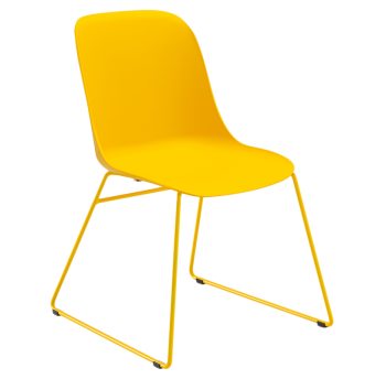 Стул Tilia Shell-UP желтый - желтый