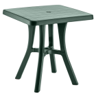 Стіл квадратний Irak Plastik Royal 70x70 см зелений