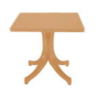 Стіл квадратний Papatya Фаворит 80x80 тик Стіл квадратний Papatya Фаворит 80x80 тик