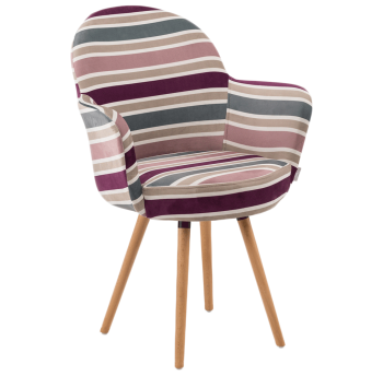 Кресло Tilia Gora-N ножки буковые, сиденье с тканью ARTCLASS 903