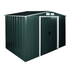 Сарай металлический ECO 262x241x191 см зеленый с белым Сарай металлический ECO 262x241x191 см зеленый с белым