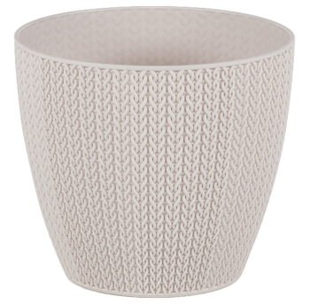 Горщик для квітів Sumela 1,4 л біло-сірий