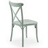 Стілець Tilia Capri сіро-зелений