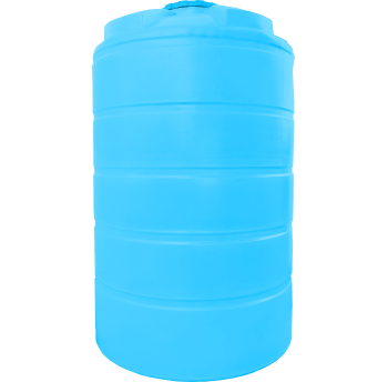 Бочка 15000 л вертикальная ПБ голубая