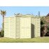 Сарай пластиковий DuraMate 240x163x186 см слонова кістка