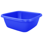Таз квадратный 6л синий