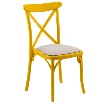 Стул Tilia Capri Pad желтый 