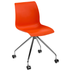 Стілець Tilia Lazer-O ніжки металеві помаранчевий