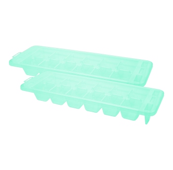 Форма для льда Premium 2 шт бирюзовая Irak Plastik
