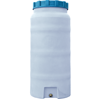 Бочка 100 л вертикальна ПБ біла