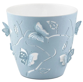 Горщик для квітів 3D 2,5 л світло-блакитний