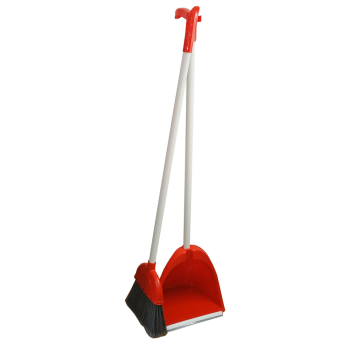 Мітла з совком Planet Royal червона