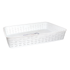 Корзина под ротанг 5,5 л белая