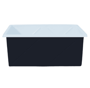 Контейнер 1500 л промисловий двошаровий чорний