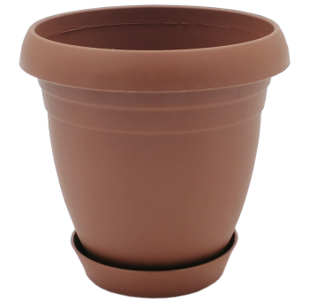 Горшок для цветов Nergiz 1,5 л коричневый