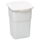 Бак для мусора 50 л Eco белый