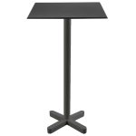 База стола Kross bar 63x63x110 см антрацит Papatya