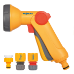 Пистолет - распылитель + 3 коннектора Set Rose-Gun HoZelock 2353 