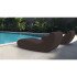 Шезлонг Papatya Aura Daybed Batyline Eden темний шоколад 50740