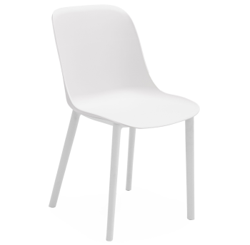 Стілець Tilia Shell-P біла слонова кістка