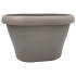 Горшок для цветов на перила Gardenya 12 л серо-коричневый