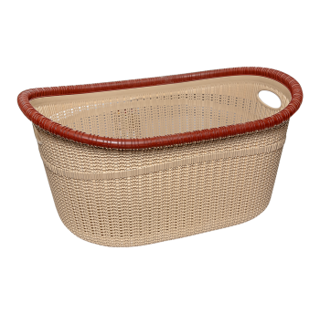 Корзина для белья GORDES 35 л бежевая