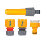 Набір для поливу, накінечник + 3 конектори d12,5 - 15 мм HoZelock 2352 Набір для поливу, накінечник + 3 конектори d12,5 - 15 мм HoZelock 2352