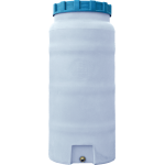 Бочка 100 л вертикальна ПБ біла Бочка 100 л вертикальна ПБ біла