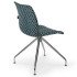 Стілець Tilia Lazer-Z сидіння з тканиною, ніжки металеві ARTCLASS 808