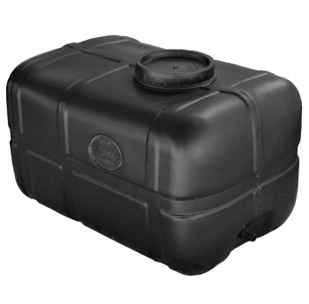 Бак 200 л нехарчовий прямокутний чорний