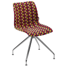 Стул Tilia Lazer-Z сиденье с тканью, ножки металлические ARTNUVO 46904 - V6