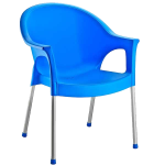 Крісло Irak Plastik Bergama блакитний