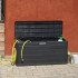 Сундук пластиковый Woodys Lin 280 л теплый серый Toomax