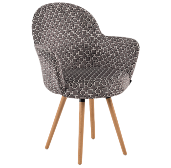 Кресло Tilia Gora-N ножки буковые, сиденье с тканью ARTCLASS 802