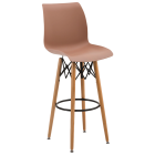 Стілець барний Tilia Laser-V ніжки букові світло-коричневий