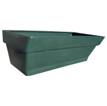 Грядка пластиковая 210 л темно-зелёная