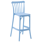Стілець барний Tilia Gozo 75 см світло-синій