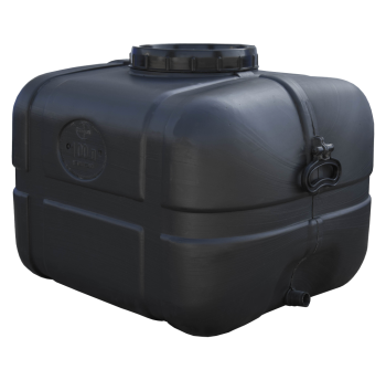 Бак 100 л нехарчовий прямокутний чорний