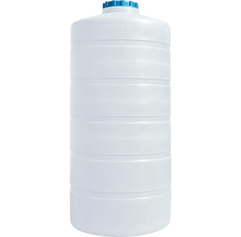 Бочка 1500 л вертикальная ПБ белая