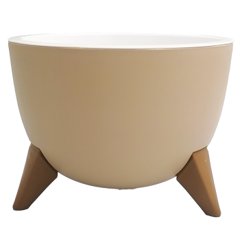 Горшок для цветов Ufo 2 л бежевый