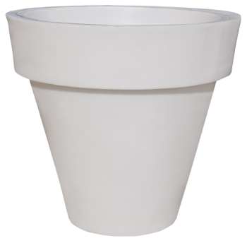 Горшок для цветов Premium Double 200 л белый