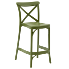 Стілець барний Tilia Capri 65 см хакі
