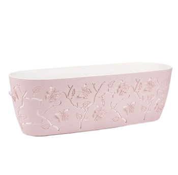 Горшок для цветов балконный 3D 7,3 л розовый