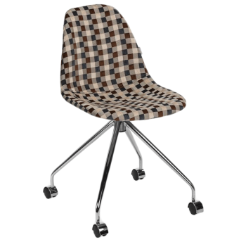 Стул Tilia Eos-O сиденье с тканью, ножки металлические ARTNUVO 46904 - V5