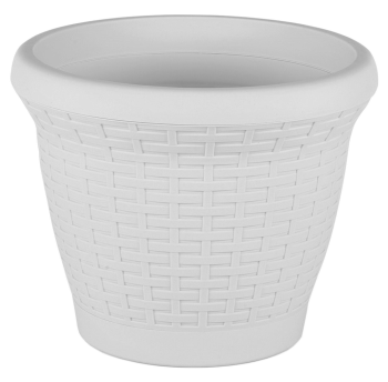Горшок для цветов Wire 15 л белый